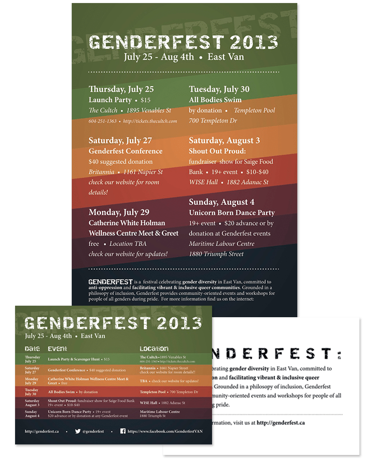 Genderfest Campaign